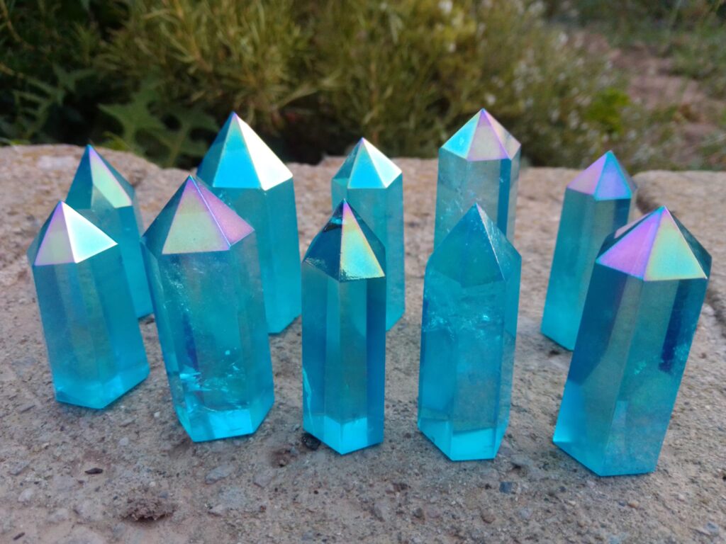 cuarzo aqua aura cuarzo aqua aura